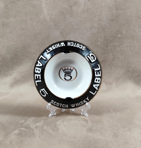 Cendrier faience label - label, 5