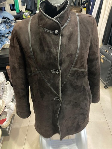 Manteau peau lainée - manteau, femme