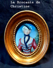 Petite Miniature du xx,femme
