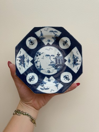 Assiette anglaise ancienne - , en