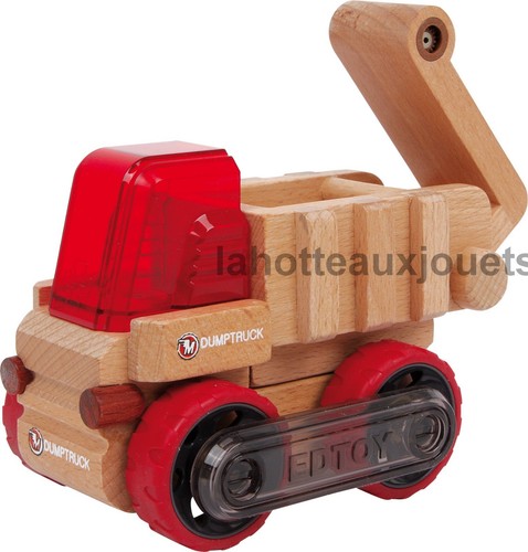 Camion benne bois - small, foot