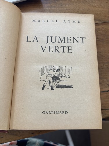 Jument verte marcel ayme - jument,