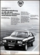 Lancia Gamma , originale Werbung aus 1978