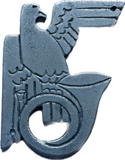 24th Battalion d’Infantry Légère d’AFRIQUE, hammered brass