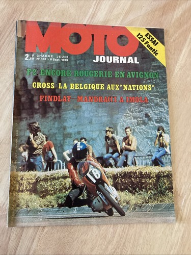Moto journal 132 - journal, 1973