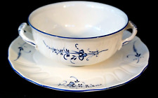 Beautiful Villeroy Boch Vieux Luxembourg Cream Soup Bowl And Underplate
