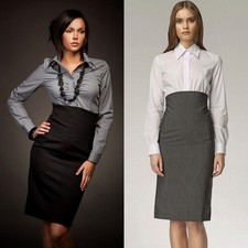 Jupe Crayon Taille Haute NIFE