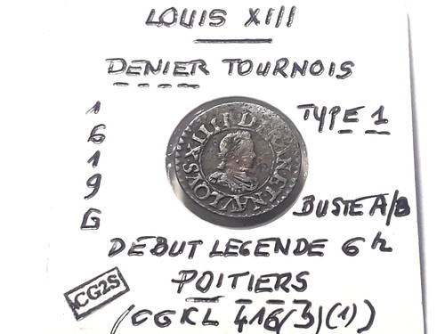Louis xiii denier - -, tournois