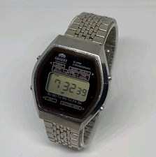 VINTAGE DIGITAL CHRONOGRAPH ORIENT G743103-40CA WATCH MONTRE COLLECTORS TOP RARE