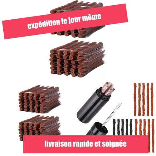 Kit réparation pneu tubeless