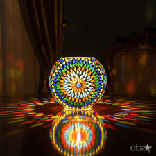 Lampe de table en mosaïque