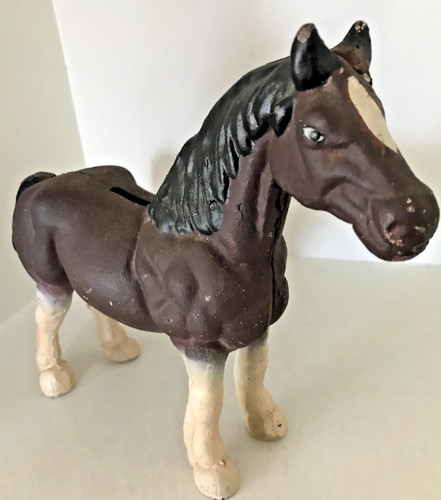 Ancienne tirelire cheval - ancienne,