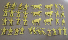1/72 FIGURE AIRFIX 01707 COMPLETE COWBOY SET EXCEPT HORSE BASES FAR WEST