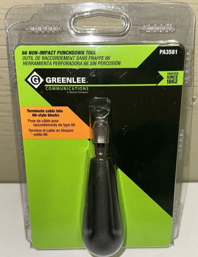 Greenlee tools non - 66, non-impact