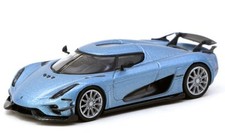 KOENIGSEGG Regera  - light blue metallic - TARMAC 1:64