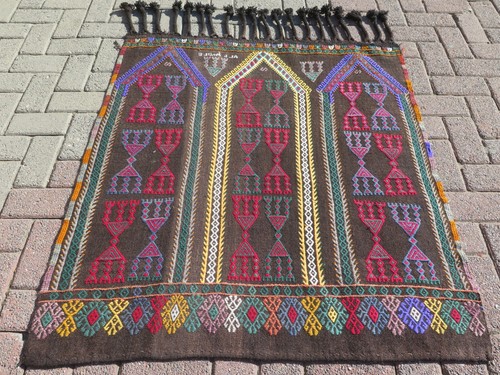 Tapis turc laine kilim - en,