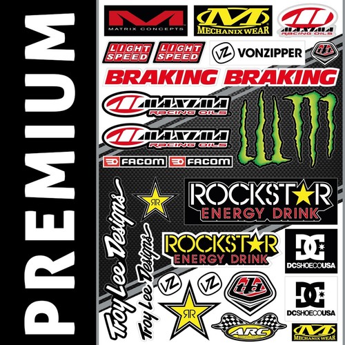 Kit stickers autocollants - stickers,
