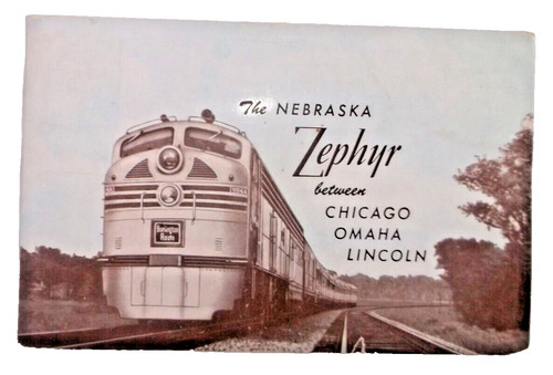 1956 burlington route - 1956, cb&q