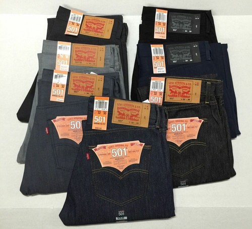Levis men 501 button fly - levis,