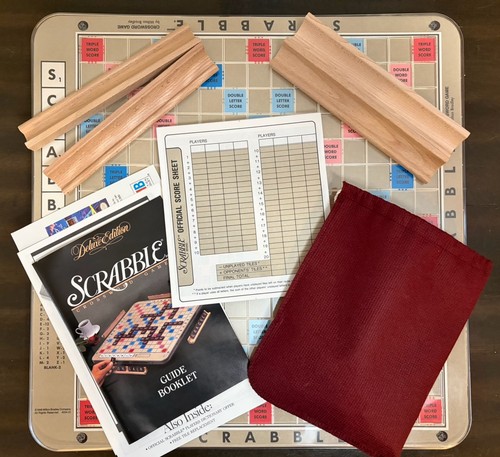 1989 scrabble deluxe - 1989,