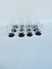 12 Gobelets En Verre D'époque