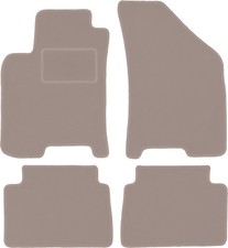 Tapis de sol en velours Beige
