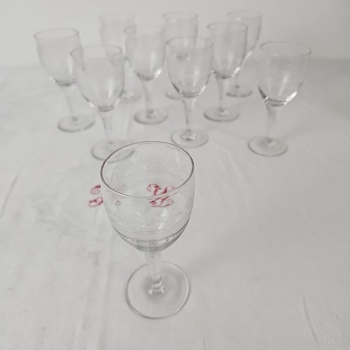 Verres anciens gravés la - verres, À