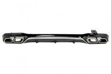 Diffuseur Pare-chocs Embouts Chrom pour Mercedes W213 Sport Line 16-19 E63 Look