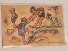 CPA GERMAINE BOURET  tiens