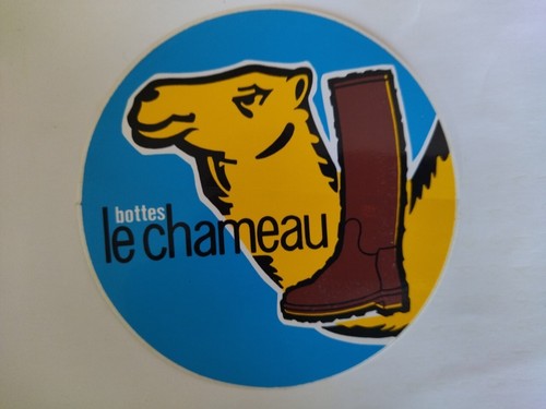 Ancien autocollant bottes - autocollant,