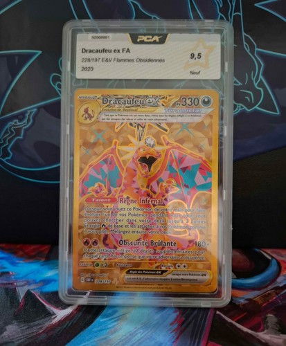Carte pokémon dracaufeu ex - carte,