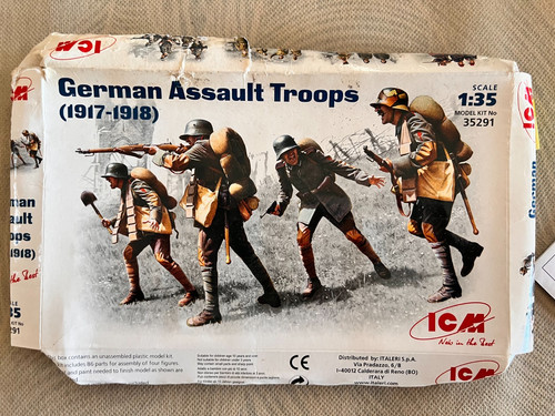 Troupe assaut allemande - d'assaut,