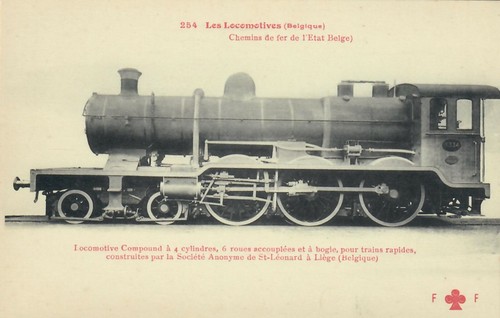 Cpa fleury locomotive pour - fleury,