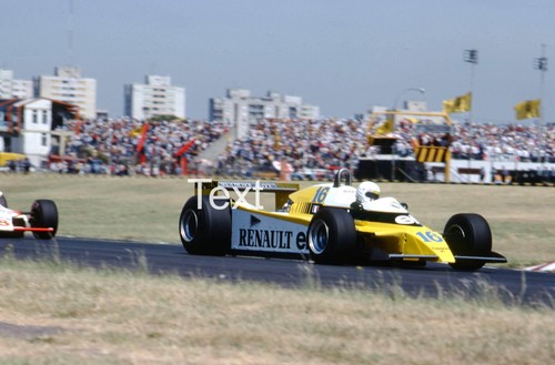 Slide rene arnoux renault - rene,