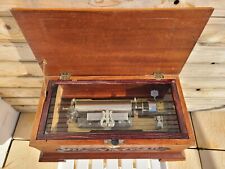 Boîte à musique cylindrique suisse ancienne et originale Mermod Freres.