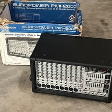 Behringer Europower PMX2000 Multi-Effects 2x250 Watt Stereo Powered Mixer