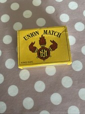 boîte d'allumettes anciennes Union Match