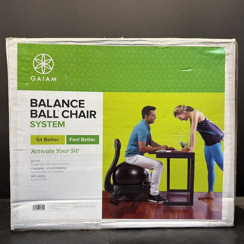 Gaiam balance ball chair - balance,