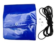 Bâche haute bleue de 110 cm