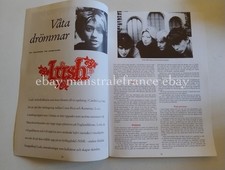 Lush Emma Anderson Chris Acland Miki Berenyi Steve Rippon clippings Sweden 1990s