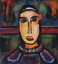 Tableau huile abstrait sur