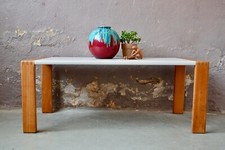 Bonanza Coffee Table by Esko Pyjamies for Asko Grey Bead Oak Tray