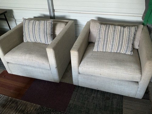 Midcentury cube lounge chairs - lounge,