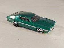 Hot Wheels 1972 Ford Gran Torino Sport Perfect Green w/white side stripe.