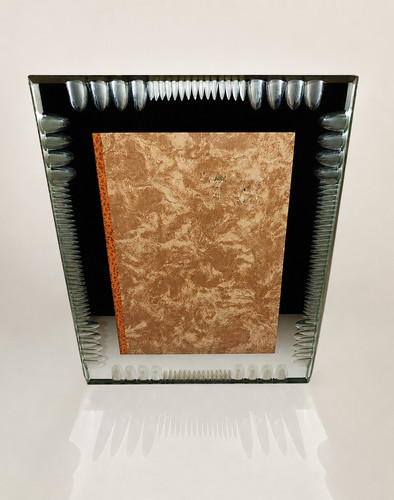 Joli cadre miroir ancien - , de