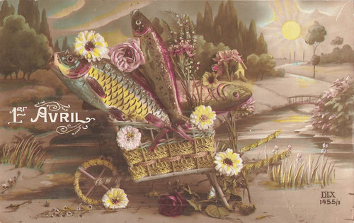 April wheelbarrow wicker - april,