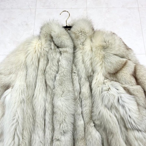 Manteau renard blanc - blanc, fox