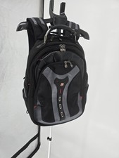 SwissGear Laptop Backpack Black Gray Swiss Guard Computer Protection Travel Work