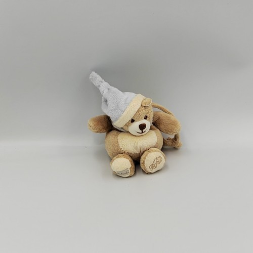 Petit doudou ours beige écru