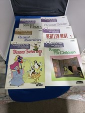 6 Yamaha Clavinova Disk Orchestra Collection BOOKS ONLY NO DISC Beatles Disney